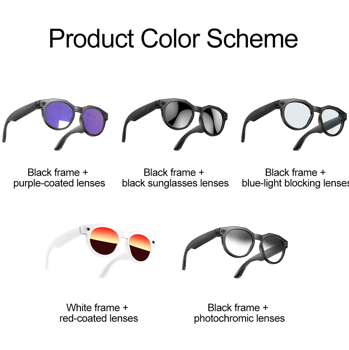 RAYVIA Video Recording Sunglasses